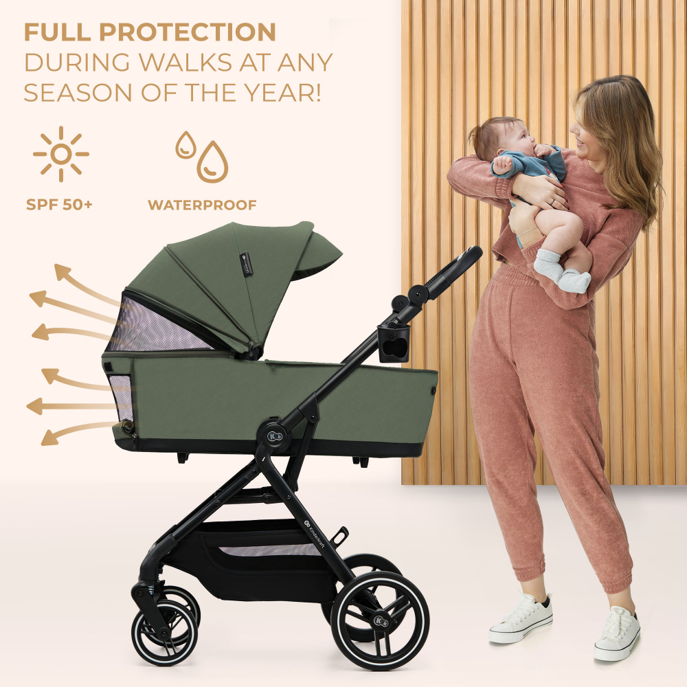 Kinderkraft Yoxi 3in1 - Carucior Premium Bebe - imagine 4