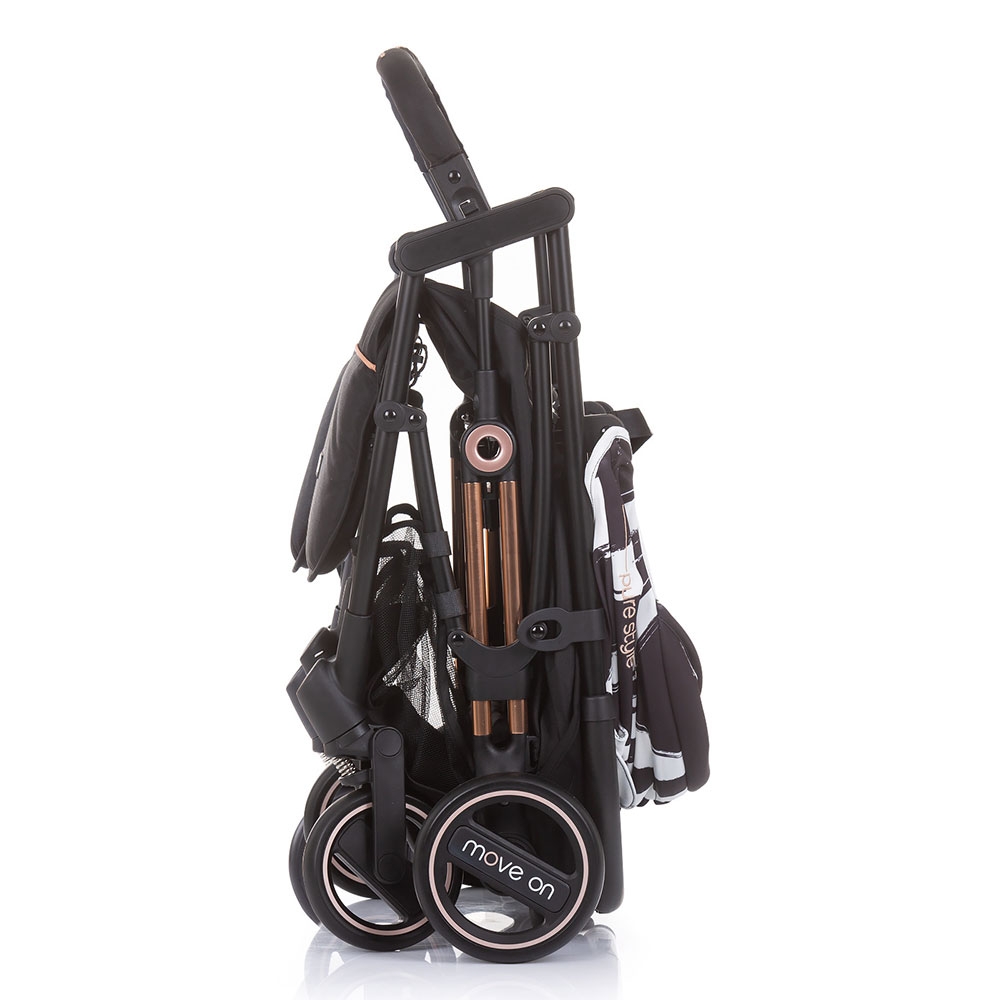 Carucior Sport Chipolino Move On Black White, 0-15kg - imagine 2