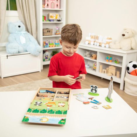 Set Magnetic Meserii Melissa & Doug - Joc Creativ - imagine 4