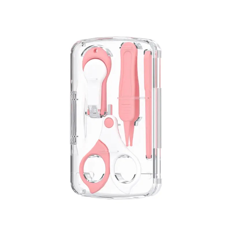 Set Manichiura 4 Piese Little Mom Pink Bebelusi - imagine 7