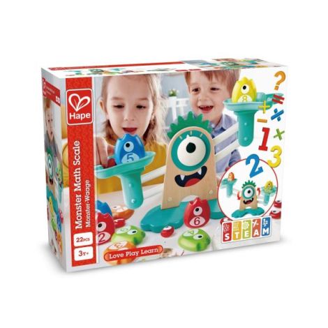 Jucarie Cantar Hape - Educativ Matematica Lemn - imagine 4