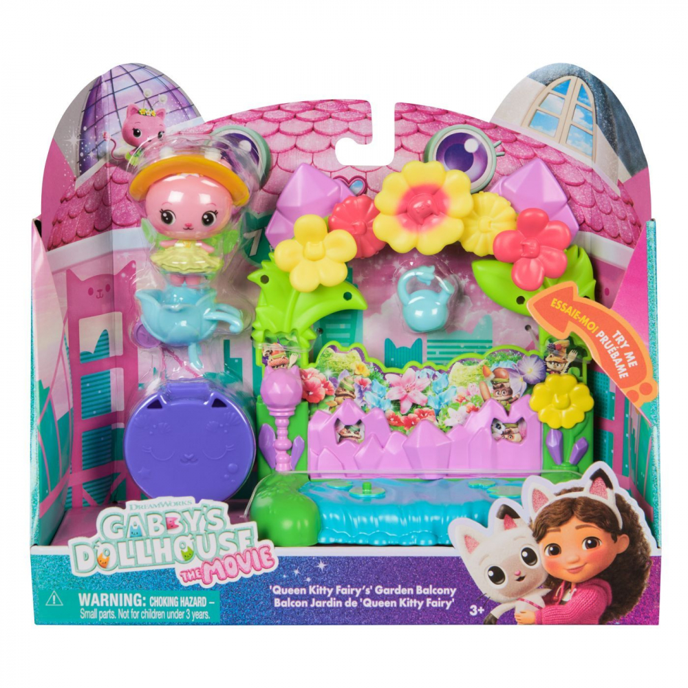 Gabbys Dollhouse Set Balcon Spin Master