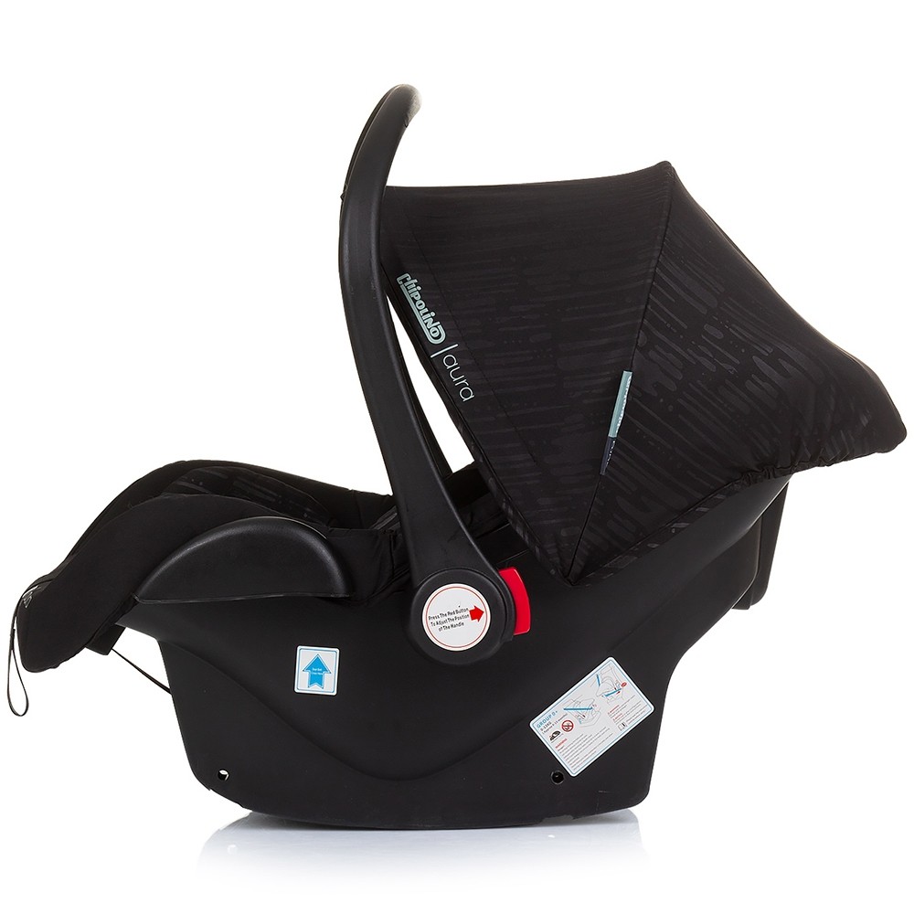 Carucior Chipolino Aura 3 in 1 Obsidian - imagine 4