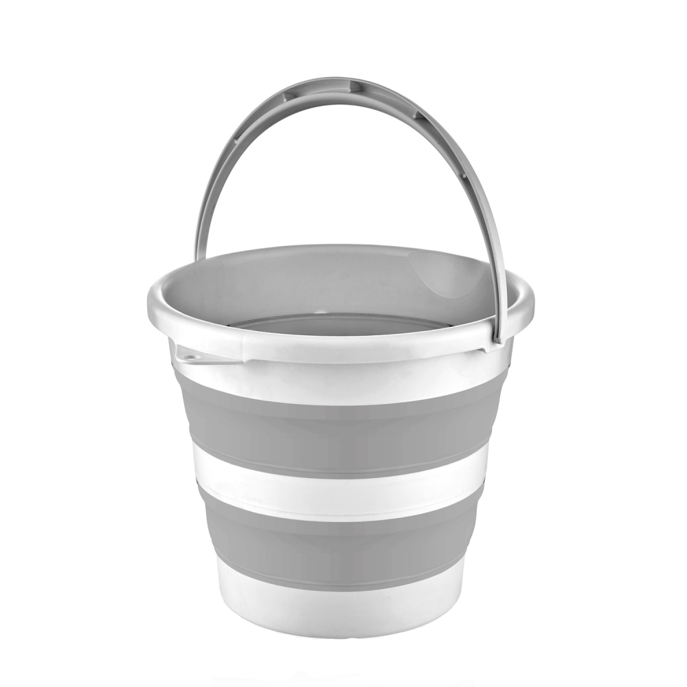 Set Baie 5 Piese Babyjem Grey cu Cadită Pliabilă - imagine 2