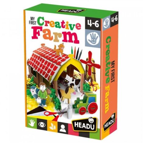 Headu Prima Mea Ferma Creativa | Joc Educativ - imagine 2