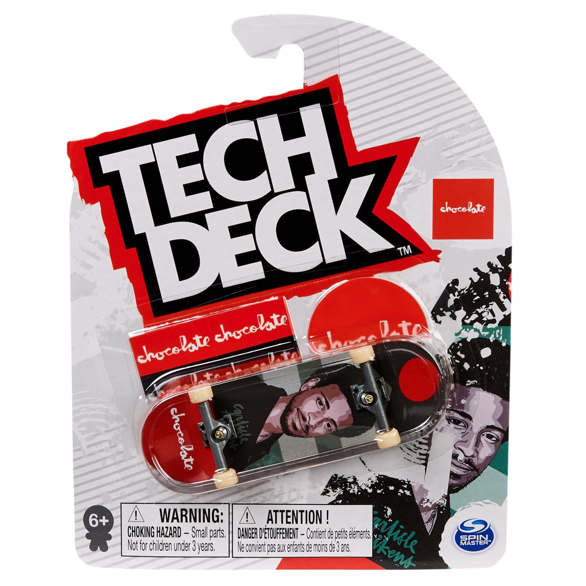 Mini Placa Skateboard Tech Deck Chocolate