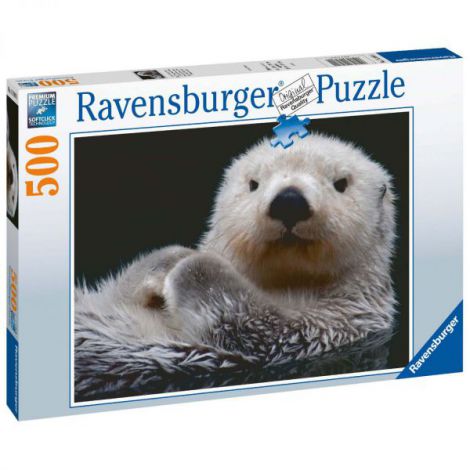 Puzzle Vidra Ravensburger 500 piese Premium - imagine 3