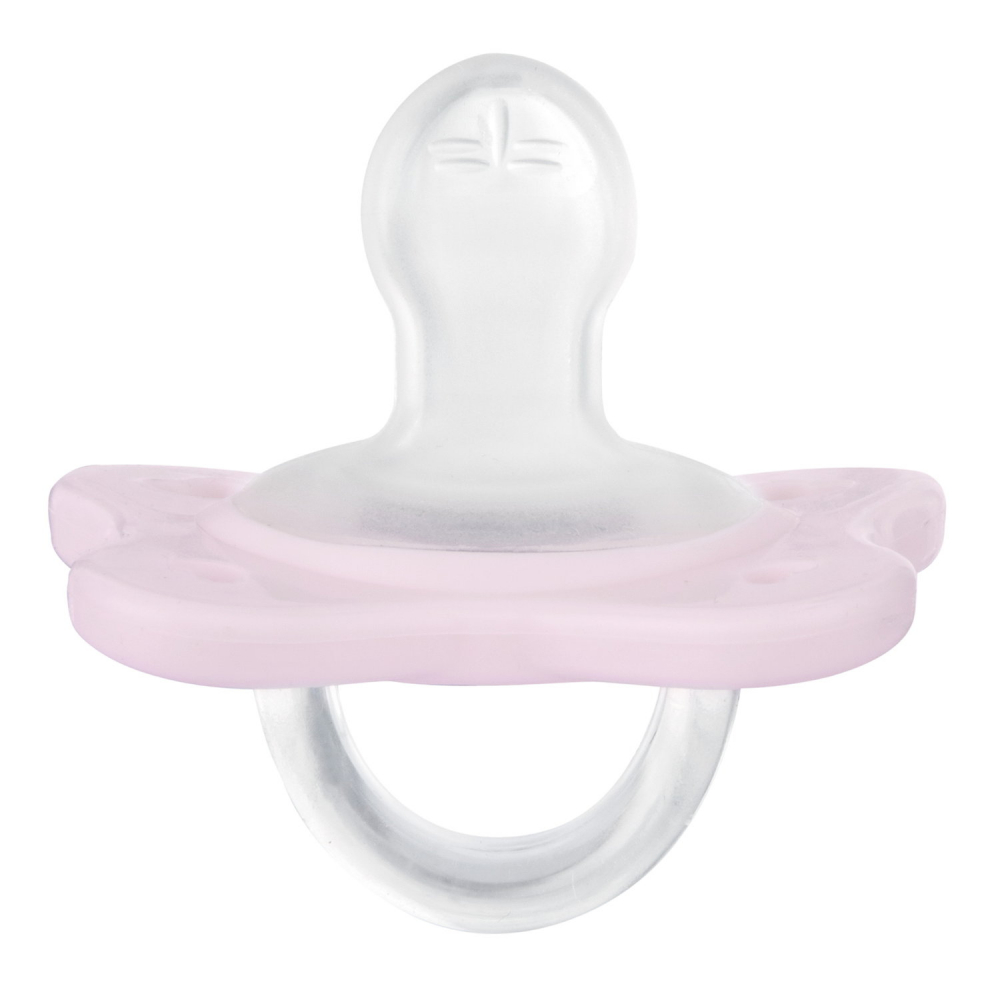 Suzete Chicco PhysioForma DualSoft Roz 2-6m - imagine 2