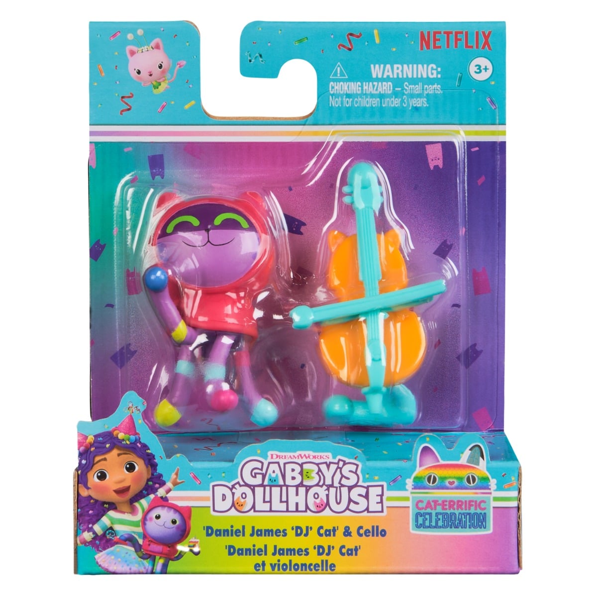 Set Figurina DJ Catnip Gabby's Dollhouse cu Cello