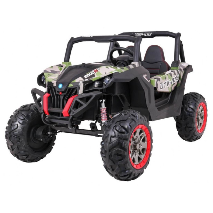 Masinuta Electrica UTV 4x4 Military 2 Locuri - Autokids