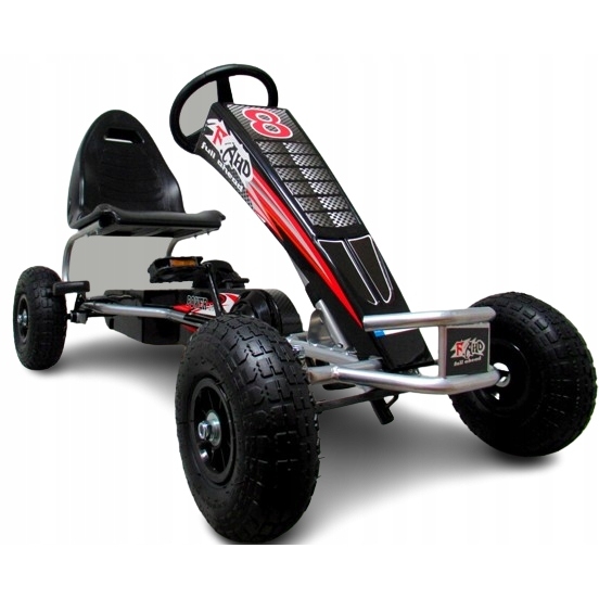 Kart Pedale R-Sport G5, Roți Gonflabile, 4-10 Ani - imagine 4
