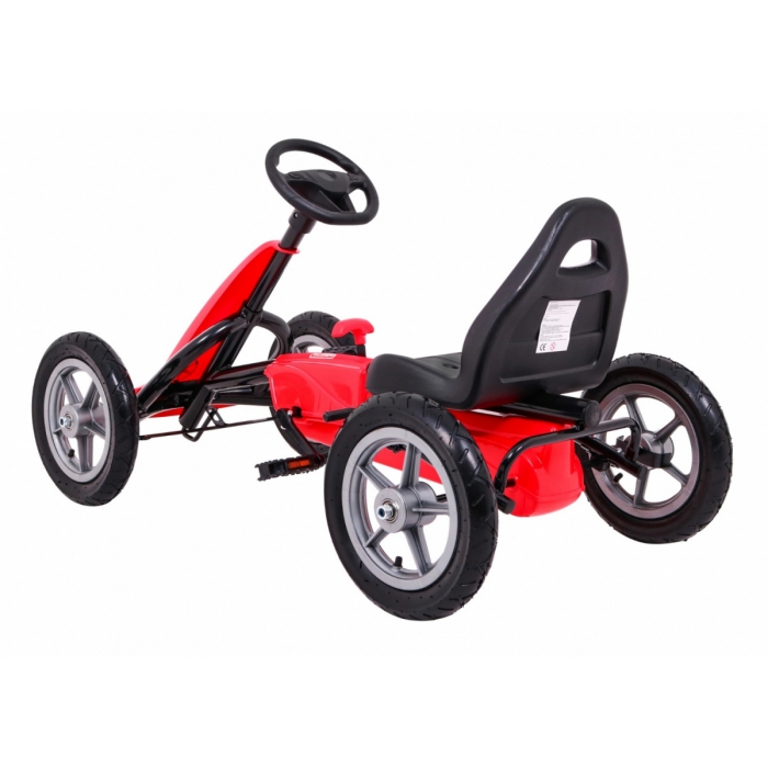 Gokart Star Rosu - Kart Pedale 3+ Ani