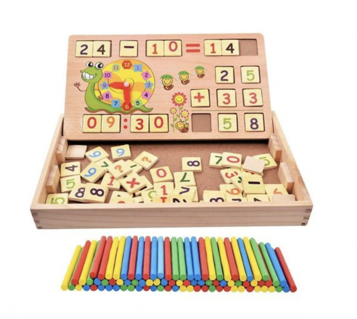 Tabla Matematică Lemn Krista | Montessori