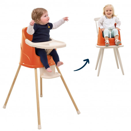 Scaun Evolutiv Thermobaby Youpla Terracotta 6luni-3ani - imagine 6