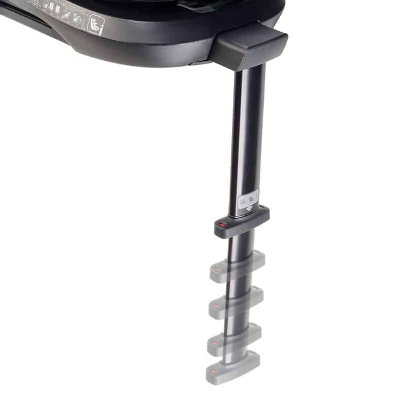 Scaun Auto Rotativ BabyGo MOVE360, Isofix, Gri - imagine 8