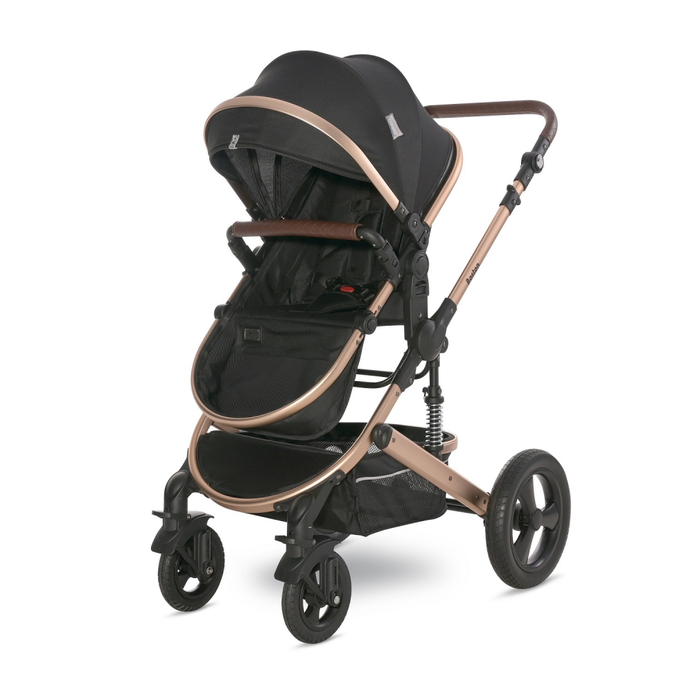 Carucior Transformabil Lorelli Boston Black, Pana la 22 kg - imagine 5