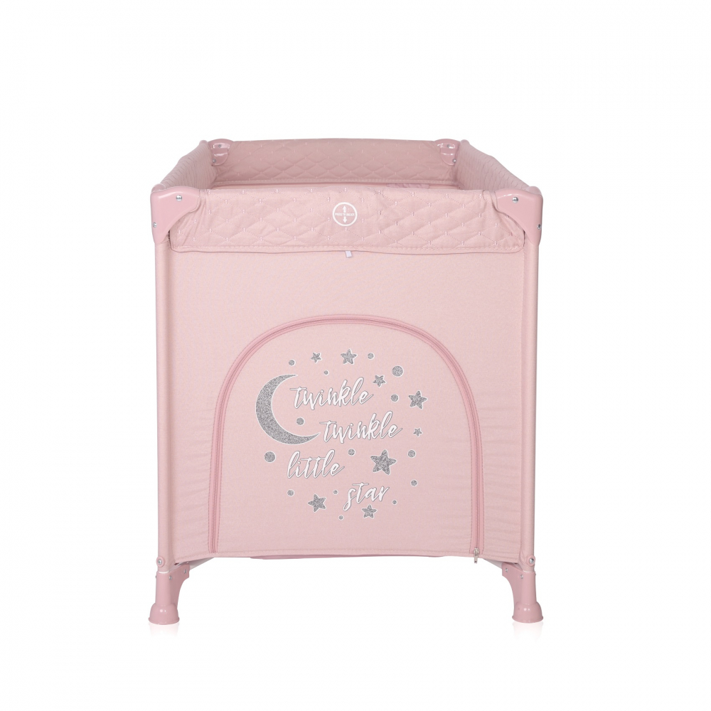 Patut Lorelli Noemi Mellow Rose Star, Pliabil cu Accesorii
