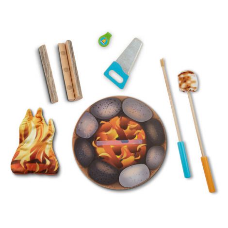 Set Foc de Tabără Melissa & Doug | Joacă Lemn - imagine 4