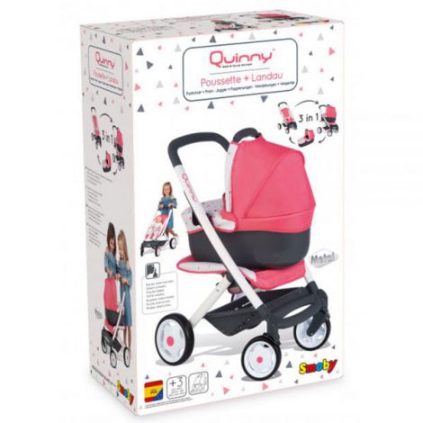 Carucior Papusi Smoby Quinny Combi 3 in 1 - imagine 7