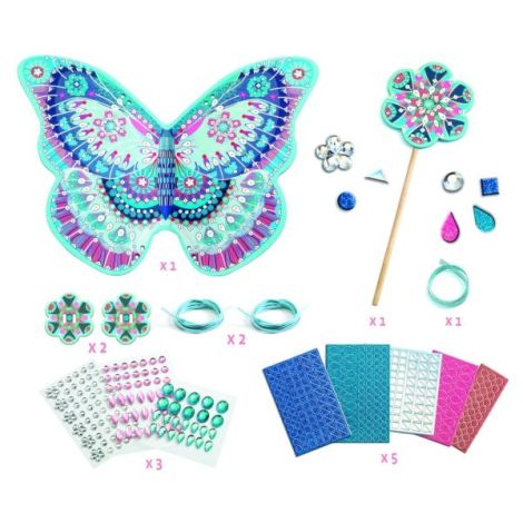 Kit creativ Aripi Zână Djeco DIY - imagine 2