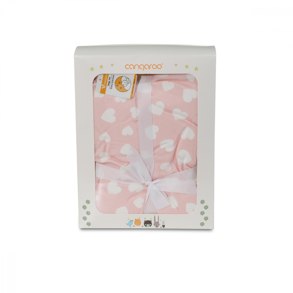 Paturica Cangaroo Shaggy Pink, 75x105 cm