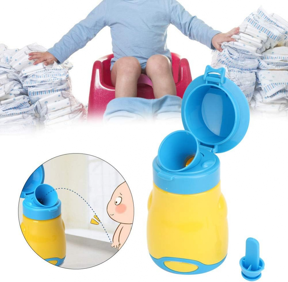 Pisoar Portabil Little Mom, Reutilizabil, 600ml - imagine 8