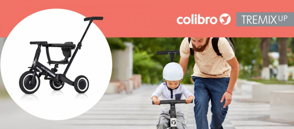 Colibro Tremix Up 5 în 1 - Tricicleta Transformabilă - imagine 6