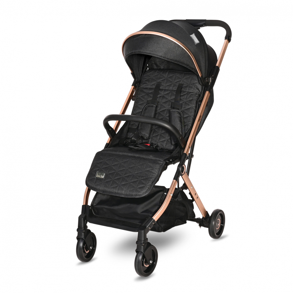 Carucior Lorelli Myla Troller Black, Pliabil Compact - imagine 3