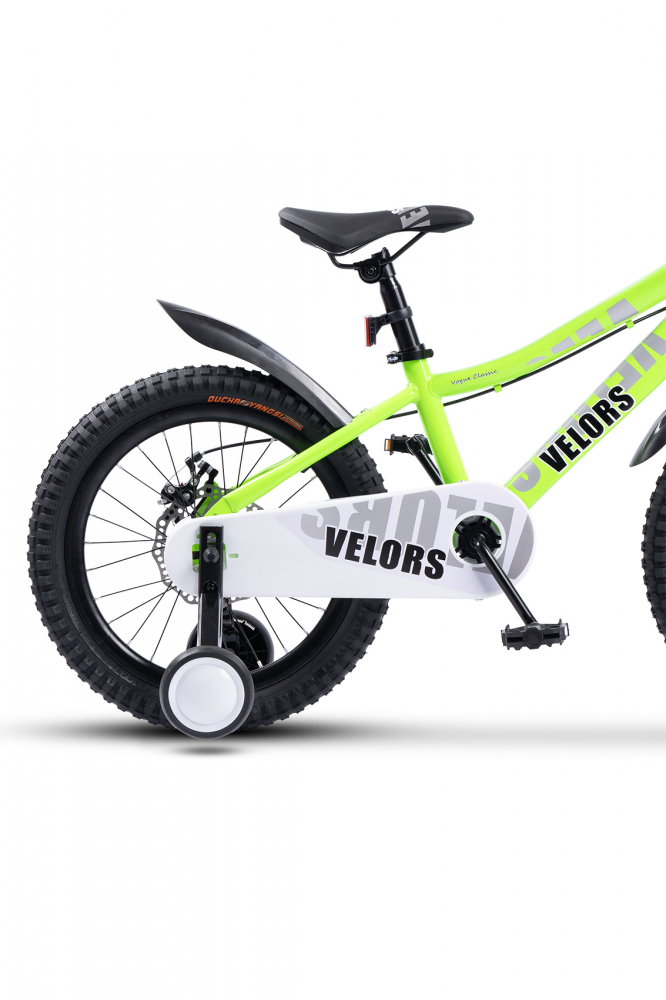 Bicicleta Velors 18" Copii 5-7 Ani Verde - imagine 3