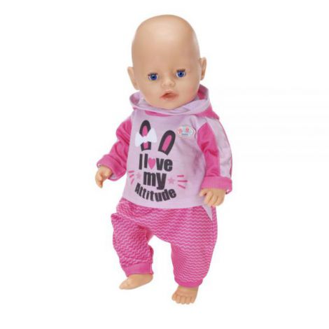 Haine Jogging Baby Born 43 cm | Modele Colorate Zapf - imagine 9