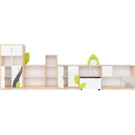 Set mobilier tematic Flora Moje Bambino - imagine 3