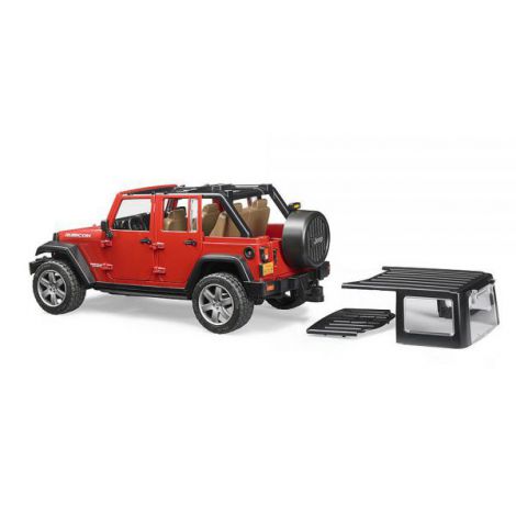 Bruder Jeep Wrangler Rubicon Jucărie Off-Road - imagine 8