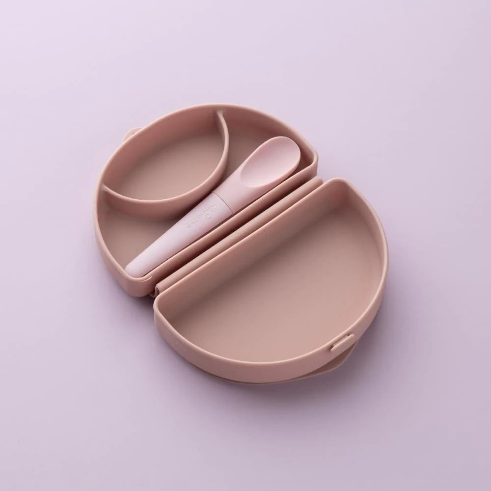 Set Diversificare Miniware Sili Mini GO, 3 Piese, Roz - imagine 4
