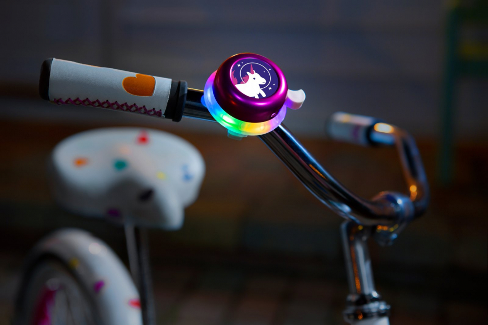 Clopotel LED Brightz roz - vizibilitate maximă - imagine 6