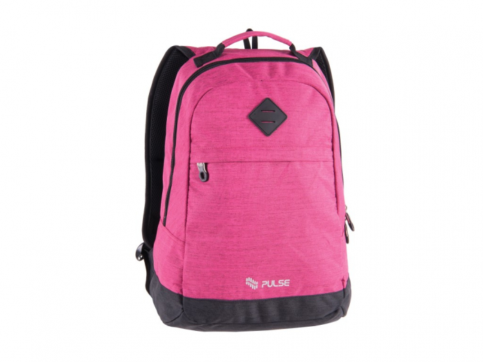 Rucsac Scoala Pulse Creamy Pink cu Laptop