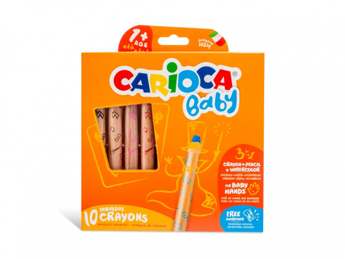Creioane Color 3:1 Baby 1+ Carioca