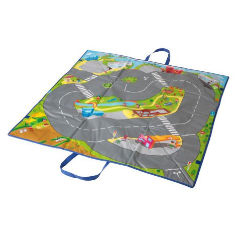 Covoraș joacă Miniland Trafic, lavabil, 100x100 cm