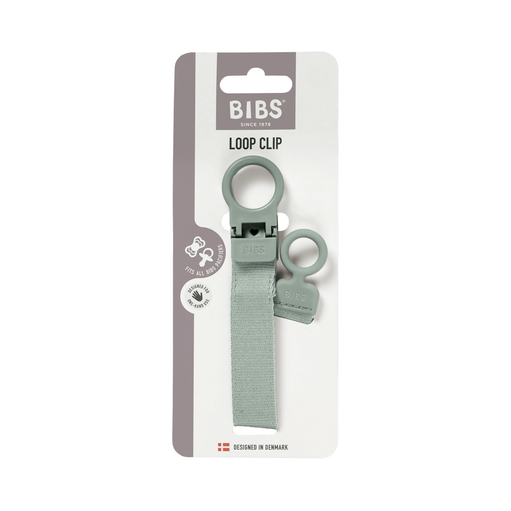 Lantisor Bibs Loop Sage - Antipierdere Suzeta - imagine 4