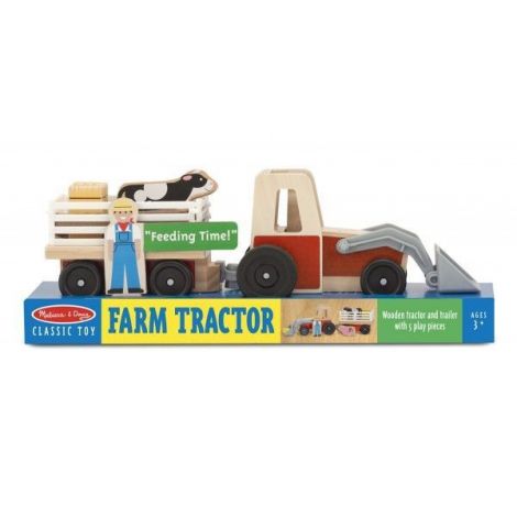 Excavator Lemn Melissa & Doug Jucarie Educativa - imagine 2