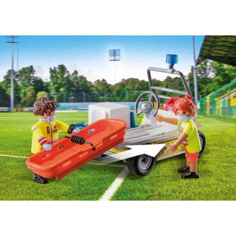 Vehicul Salvare Playmobil Galben | Aventură Heroică - imagine 4