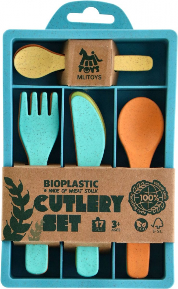 Set 17 Tacamuri Bioplastic Otto Simon Copii