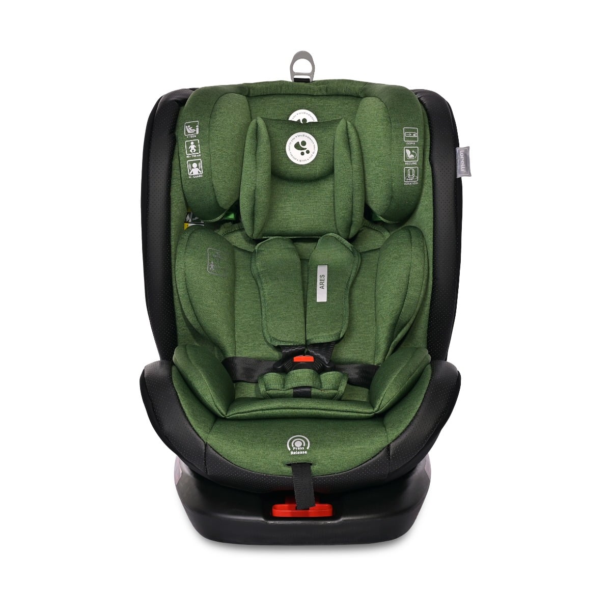 Scaun auto Lorelli Ares Isofix, Rotativ 360°, 0-12 ani