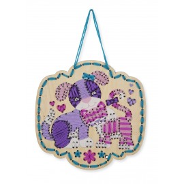 Broderie pe lemn Catel si Pisicuta Melissa & Doug - imagine 2