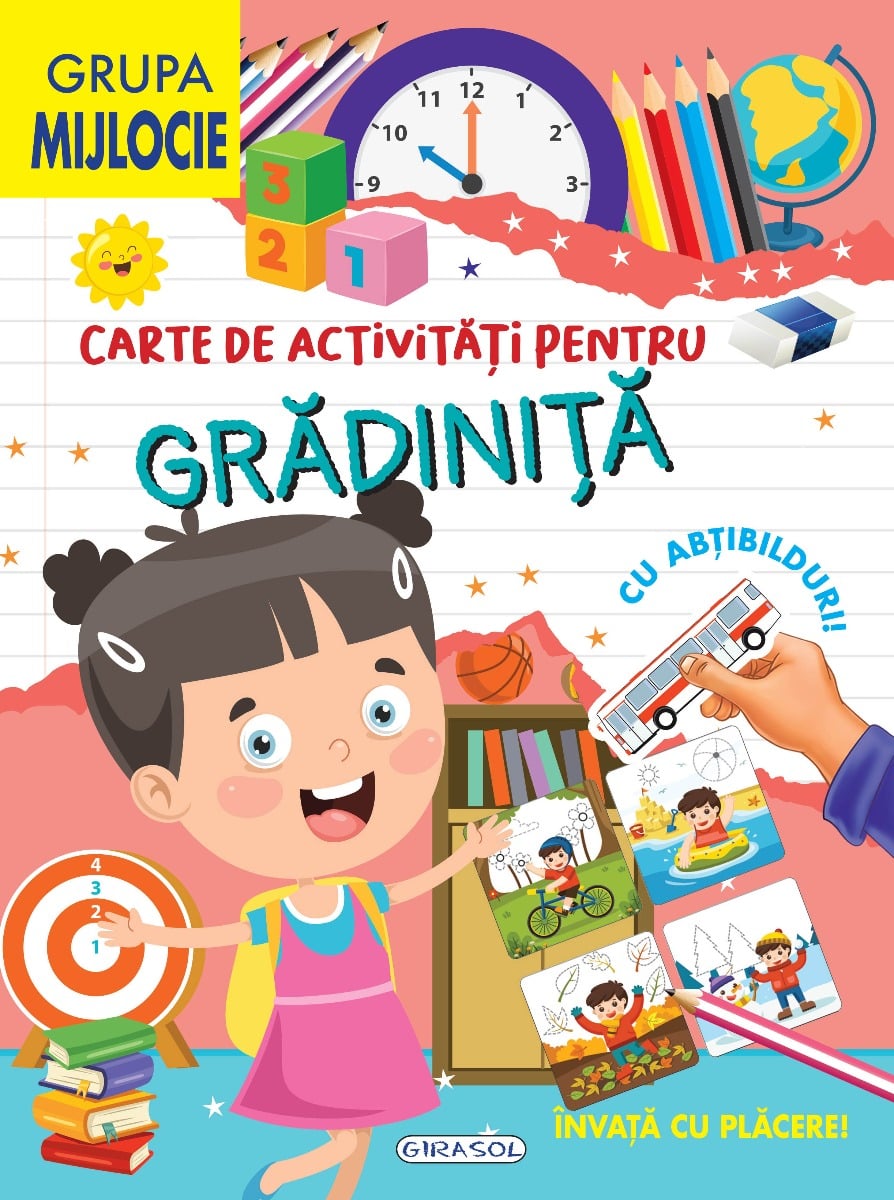 Carte Grupa Mijlocie Girasol | Învățăre și Plăcere