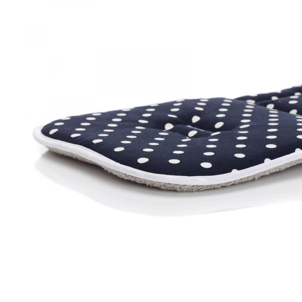 Perna Memorie Carucior Fillikid Navy Dots, Confort - imagine 3