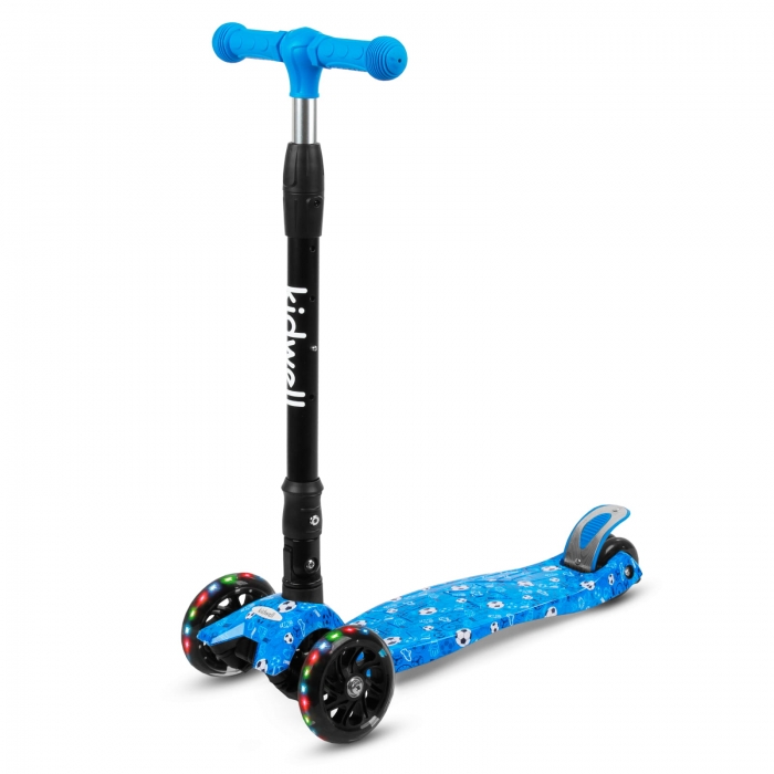 Trotineta Kidwell Vento Football, Pliabilă, cu LED