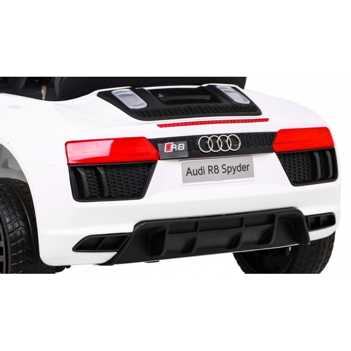 Mașinuță Electrică Audi R8 Alb 70W cu Telecomandă - imagine 4