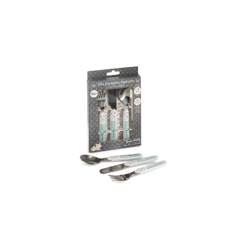 Set 3 Tacamuri Inox Forest Thermobaby - imagine 2