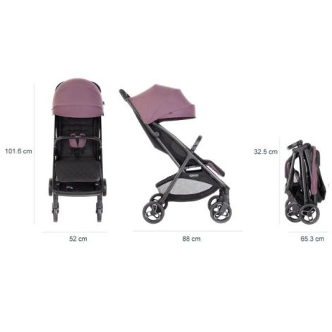 Graco Myavo Mulberry - Carucior Usor 5.8kg cu Pliere Automata - imagine 5