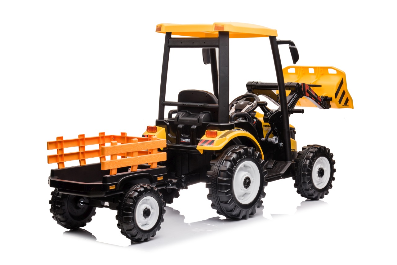 Tractor Electric 24V cu Remorcă Autokids - imagine 7